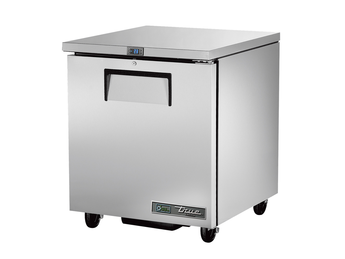 TRUE 1 Solid Door Right-Hinged Solid Door Undercounter Freezer - TUC-27F-HC RH