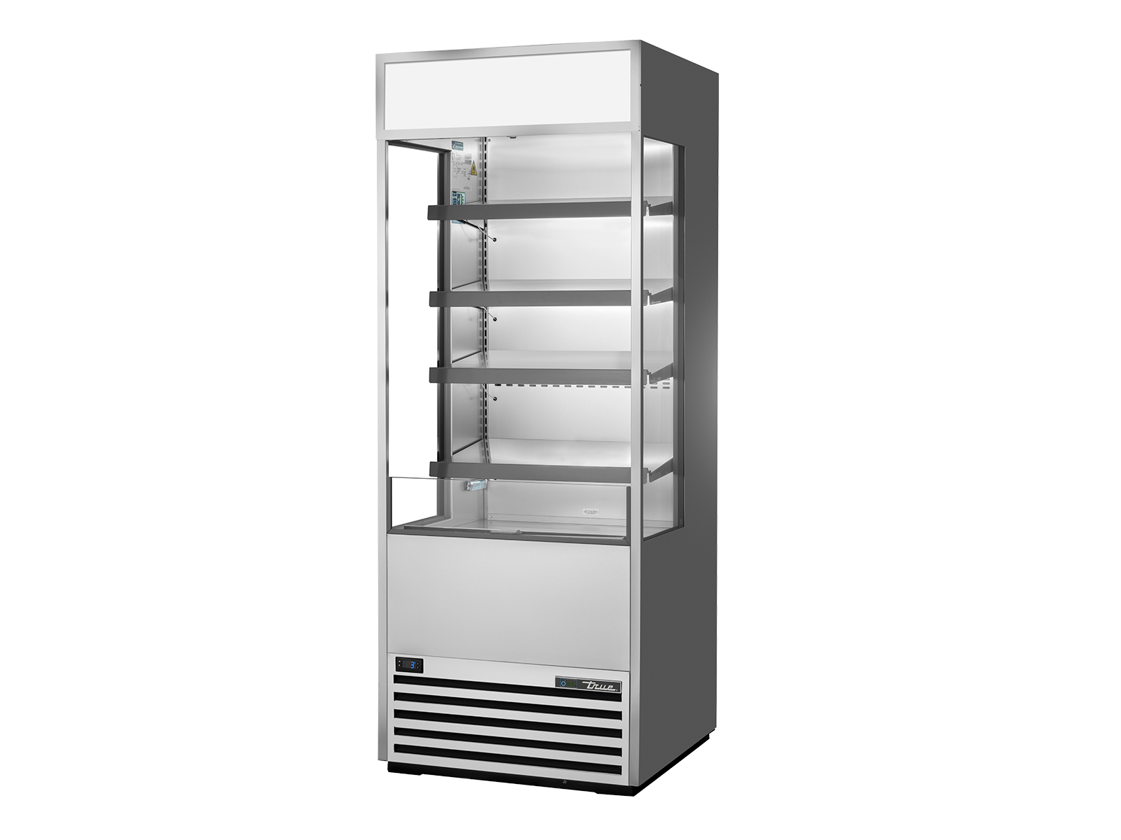 TRUE Glass Sided True Standard Look Merchandiser 760mm Width - TOAM-30GS-HC-TSL01
