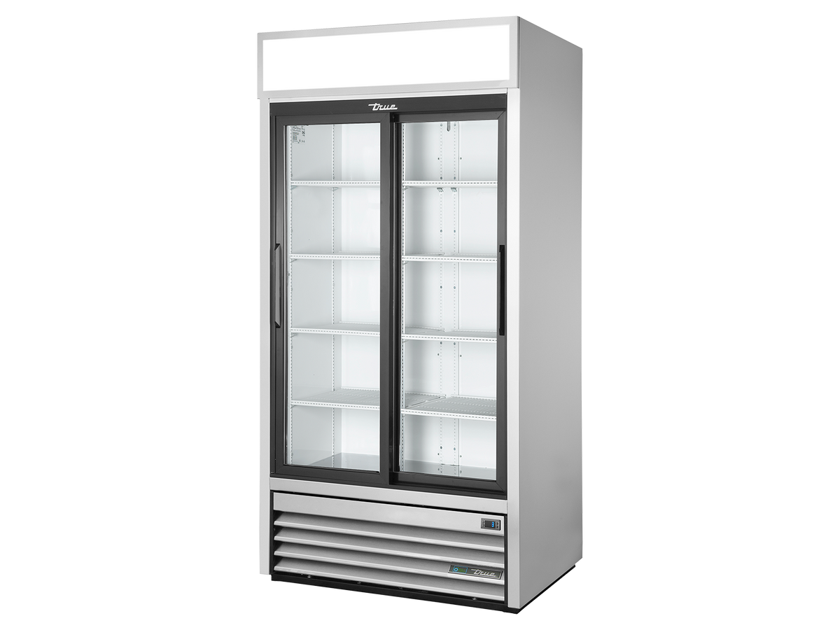 TRUE Slide Door Refrigerator with Hydro Carbon Refrigerant 1000mm Width - GDM-33-HC-LD