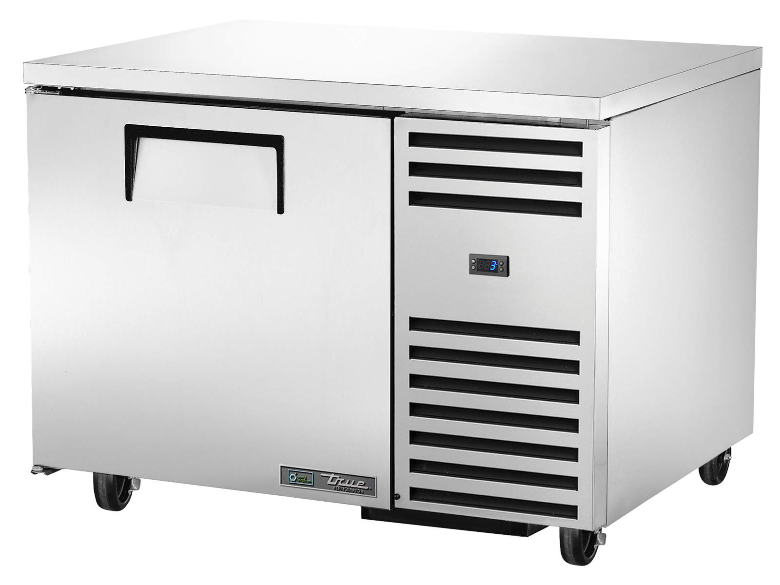 TRUE 1 Solid Door Undercounter Refrigerator - TUC-44-HC