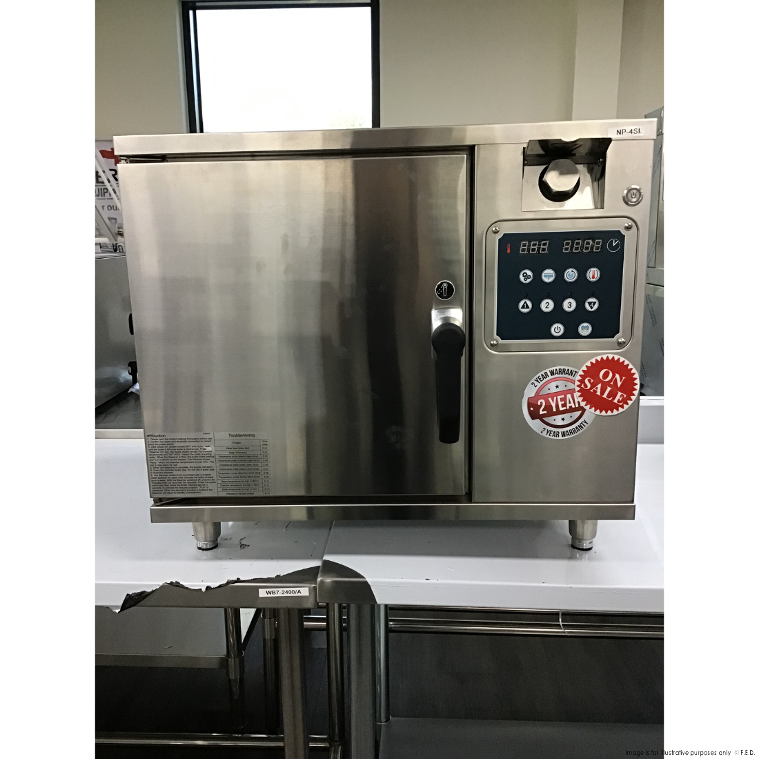 CLEARANCE - Benchstar Electrical Super Steamer - NP-4SL-VIC1053