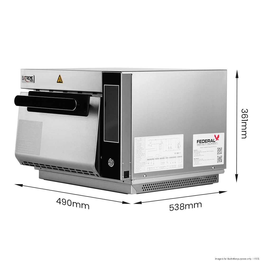 ExtremePro Speed Oven With Touchscreen NP-MWO-T