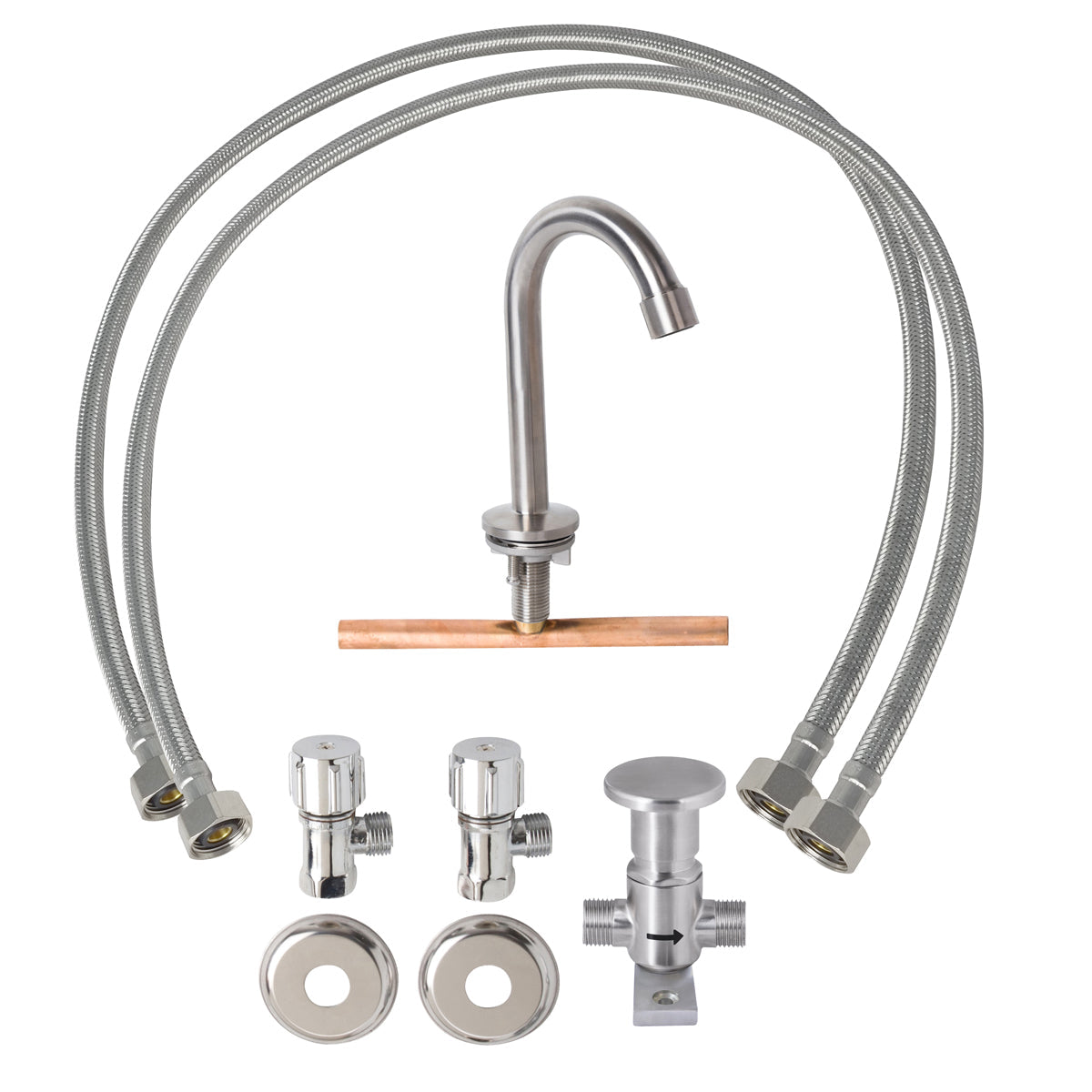 Foot Operated Kit Suits Troughs or Basins - P-PTKNEEKIT