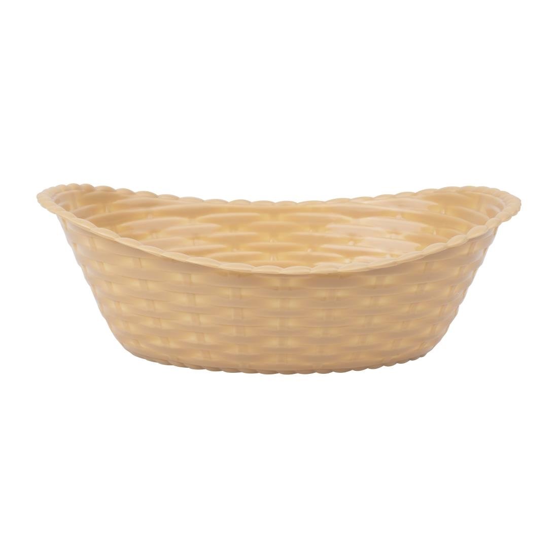 Olympia Kristallon Oval Polypropylene Basket - P017