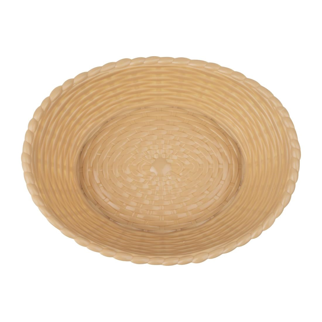 Olympia Kristallon Oval Polypropylene Basket - P017