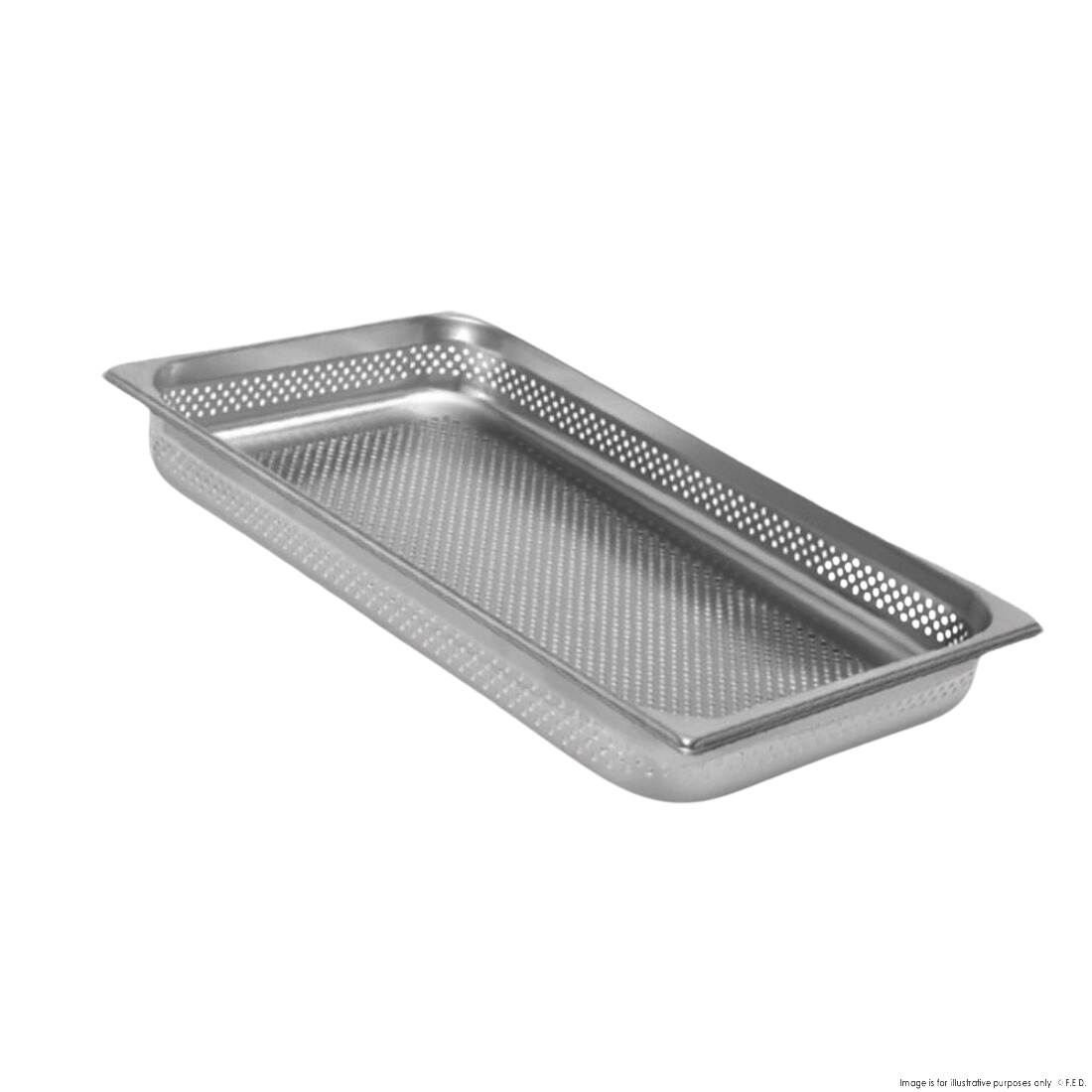 Mixrite 1/1x65mm perforated pan 6 x Perforated GN Pan 530x325x65 mm P11065