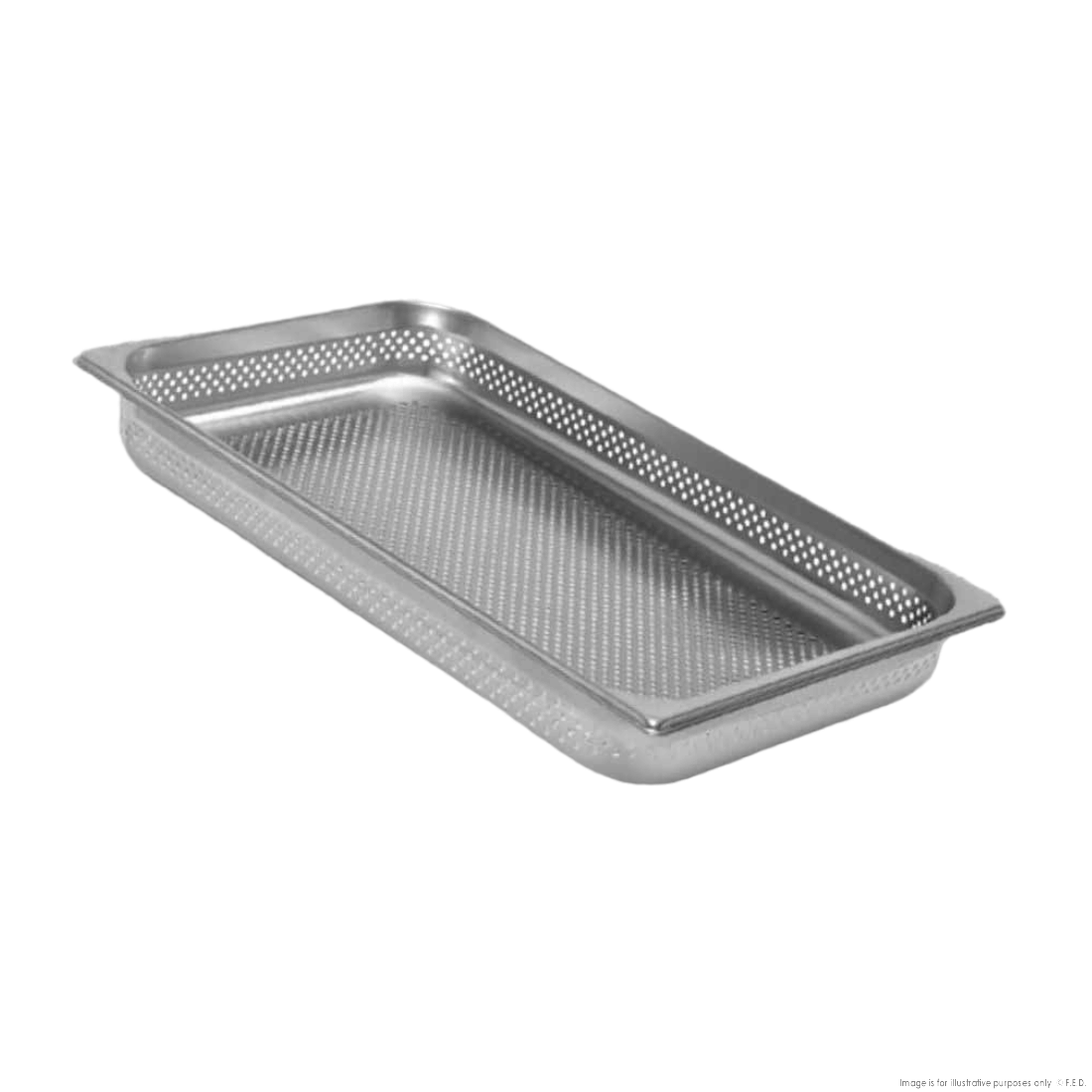 Mixrite 1/1x150mm perforated pan 6 x Perforated GN Pan 530x325x150 mm P11150