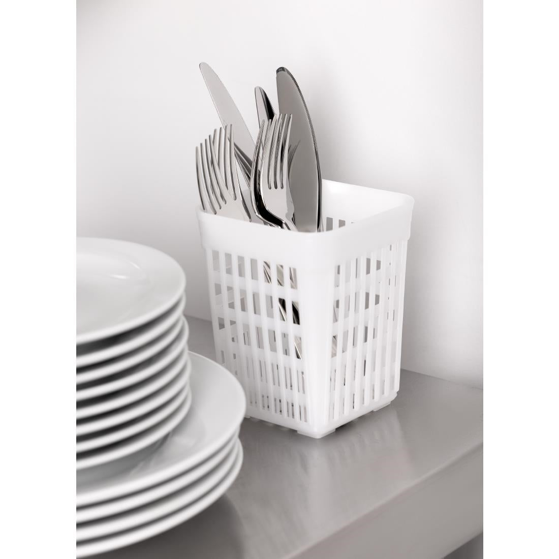 Olympia Square Cutlery Basket - P175