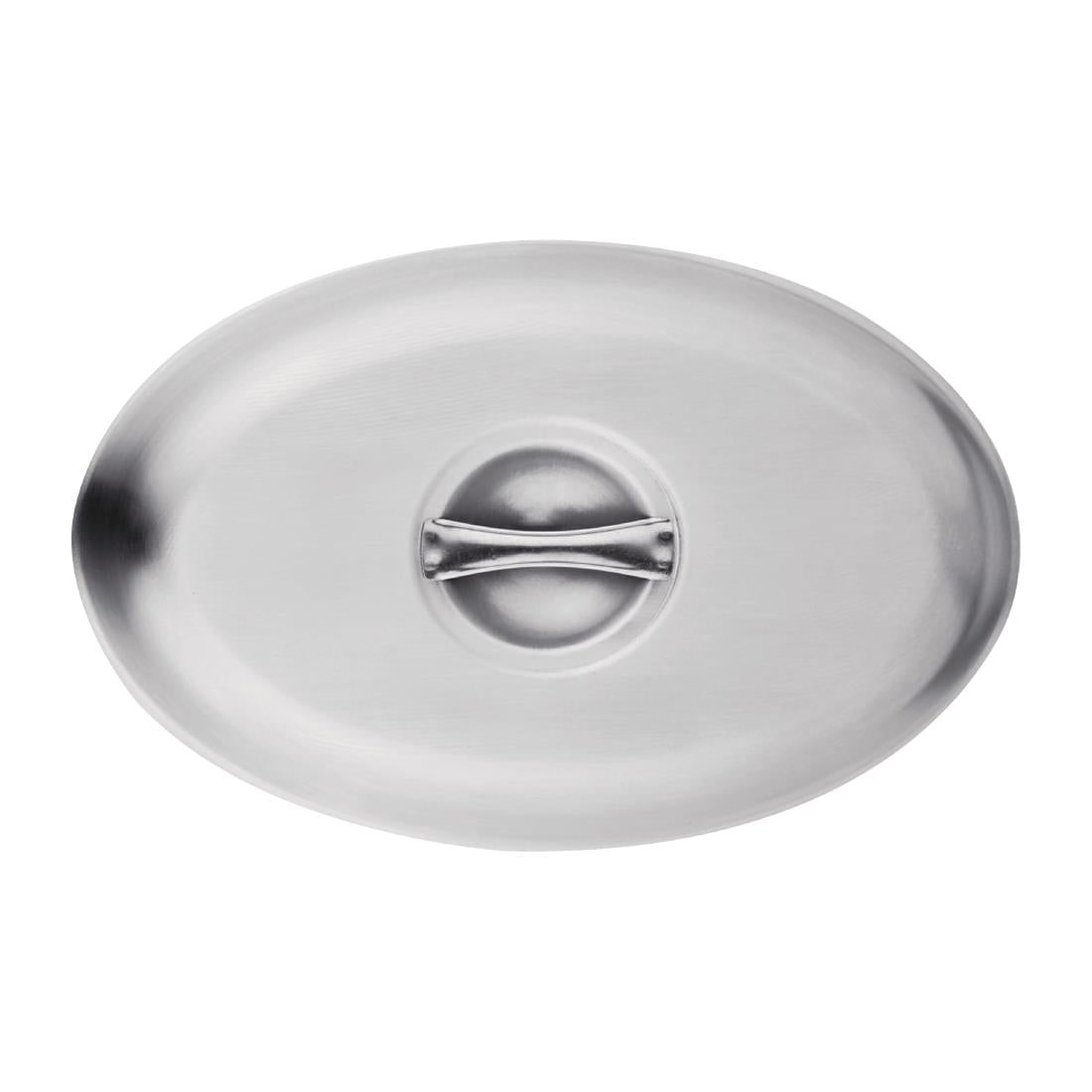 Olympia Oval Vegetable Dish Lid 250 x 170mm - P182