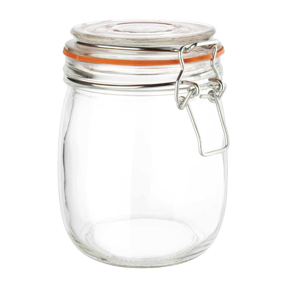 Vogue Clip Top Preserve Jars 750ml - P491