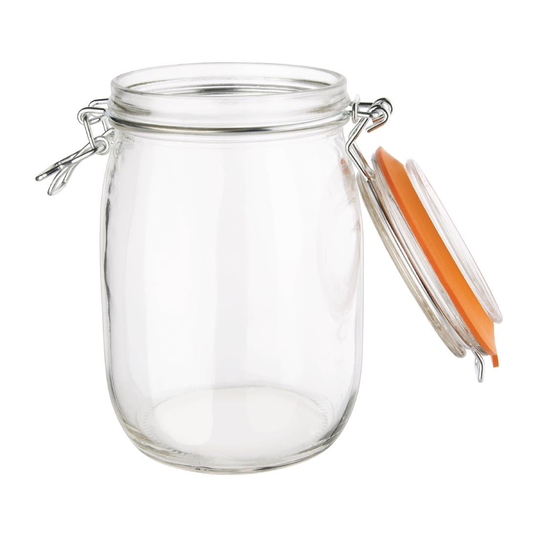 Vogue Clip Top Preserve Jars 1Ltr - P492