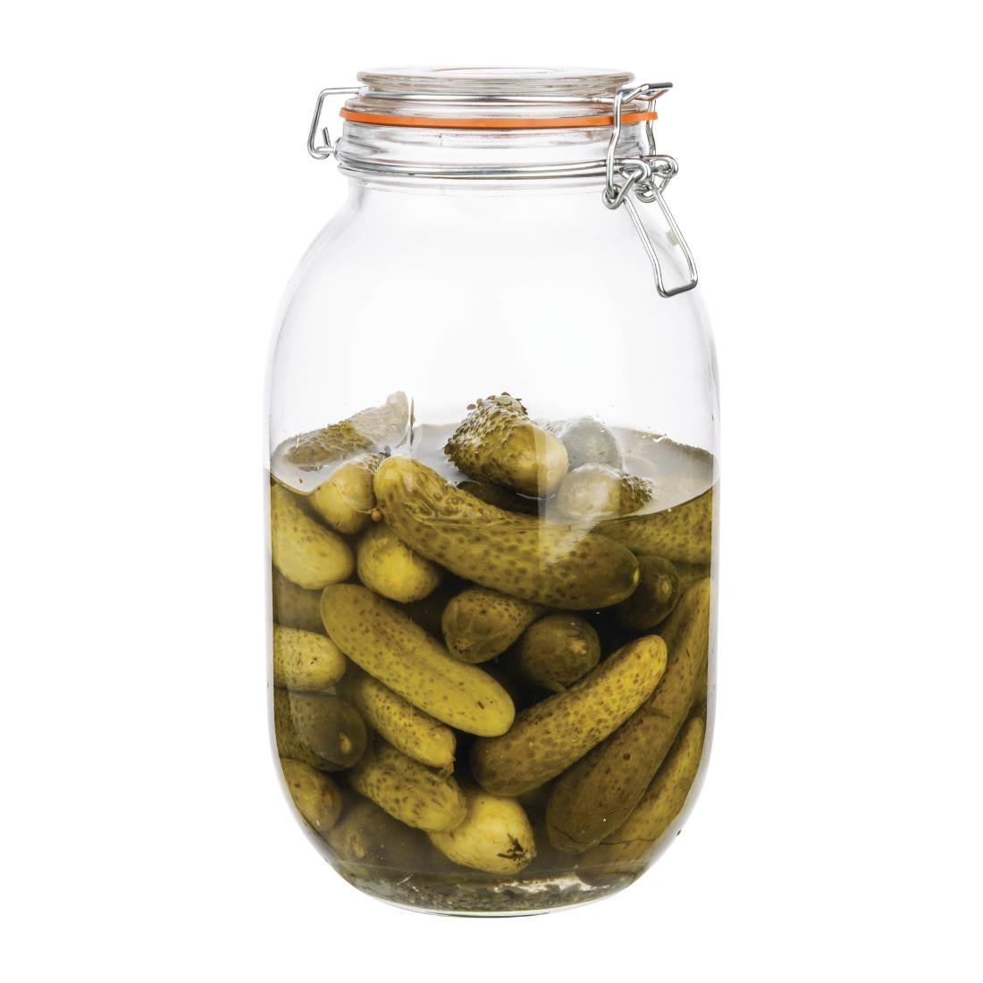 Vogue Clip Top Preserve Jars 3Ltr - P495