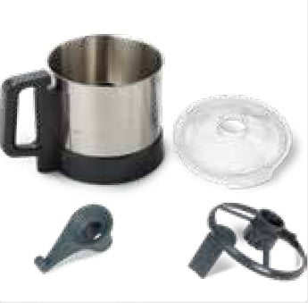 Dito Sama Prep4You Cutter Mixer Food Processor 1 Speed 2.6L Stainless Steel Bowl P4U-PS2S