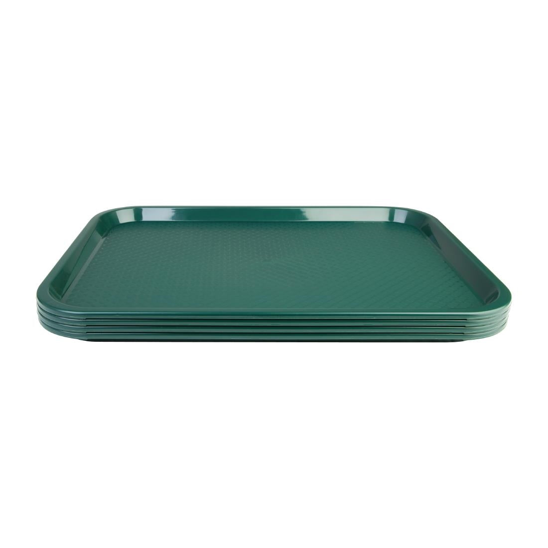 Olympia Kristallon Polypropylene Foodservice Tray 305 x 415mm Green - P505
