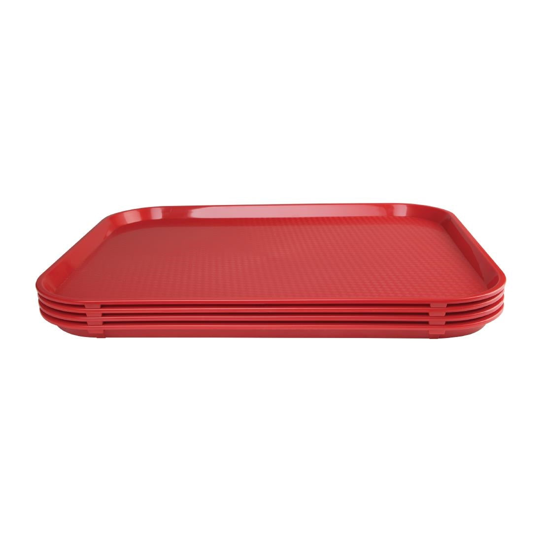 Olympia Kristallon Polypropylene Foodservice Tray 350 x 450mm Red - P510