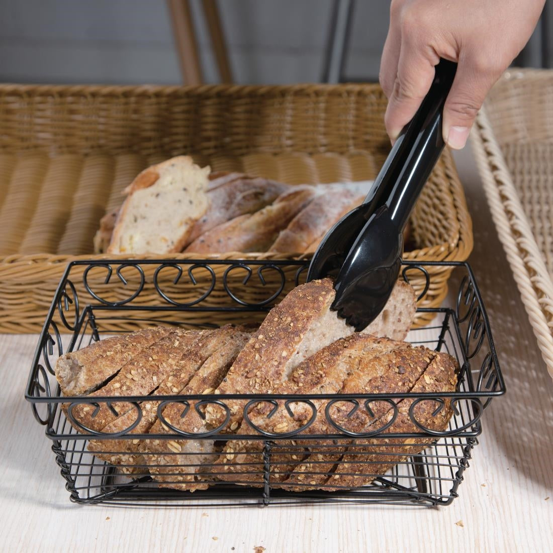 Vogue Kristallon Food Tongs 230mm - P786