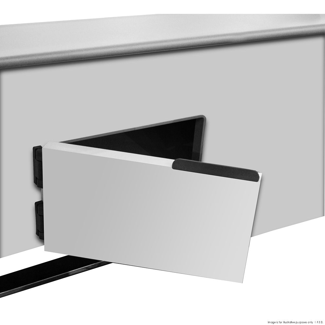 TECNODOM Curved Front Glass Deli Display 2020X1140X1260 PAN2000