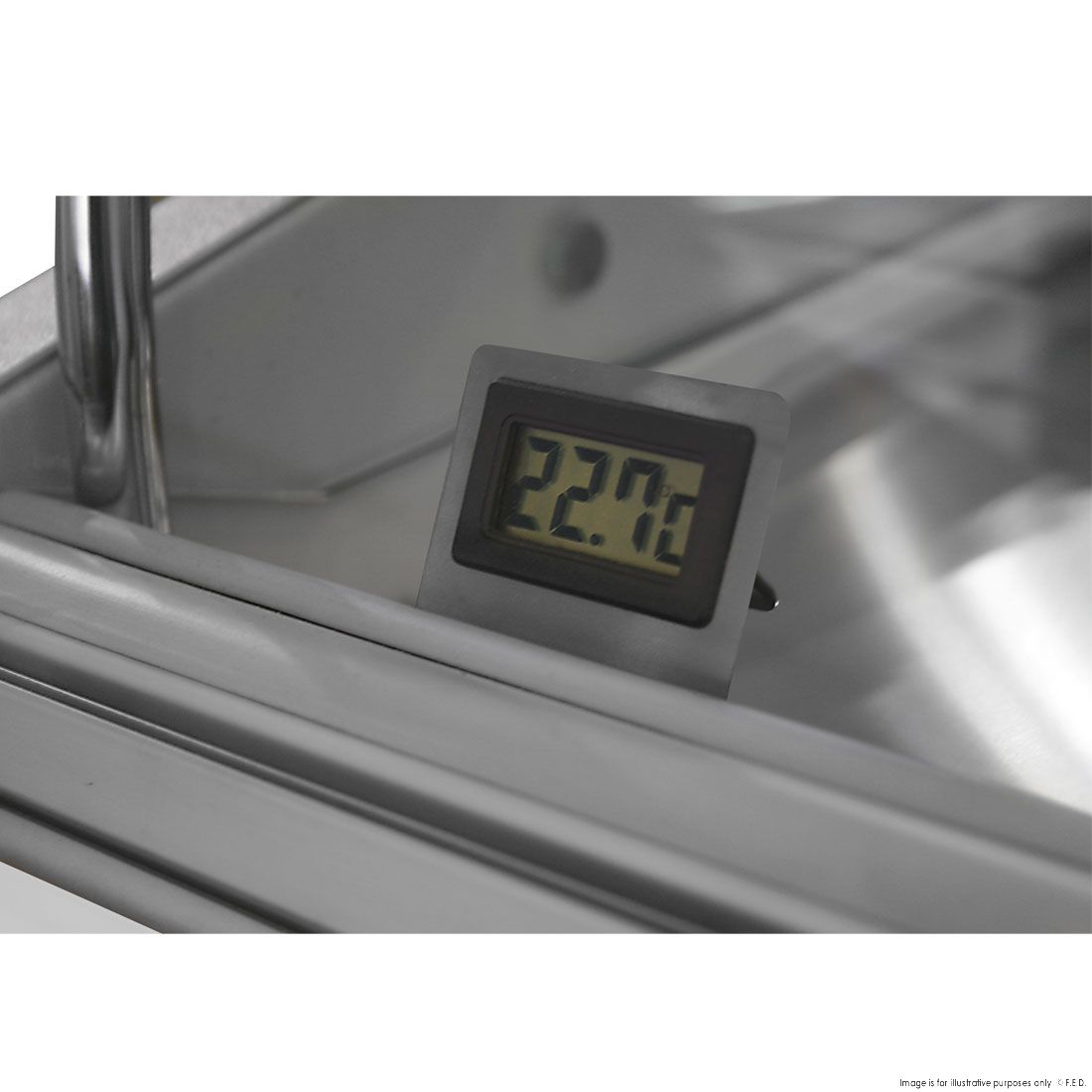 TECNODOM Curved Front Glass Deli Display 2020X1140X1260 PAN2000