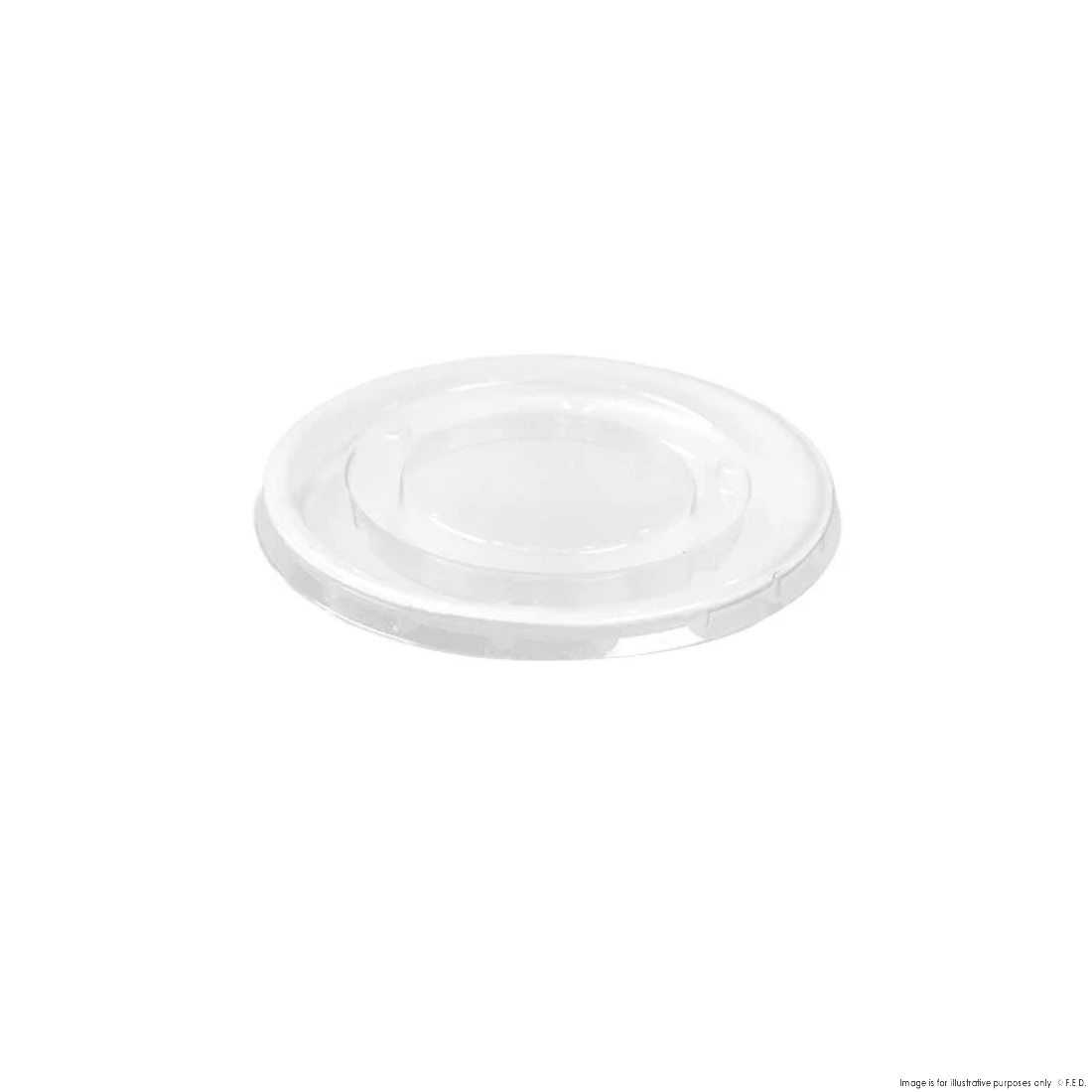 PakMax PET Lid for 4 oz Portion Cup - PCL-75-4