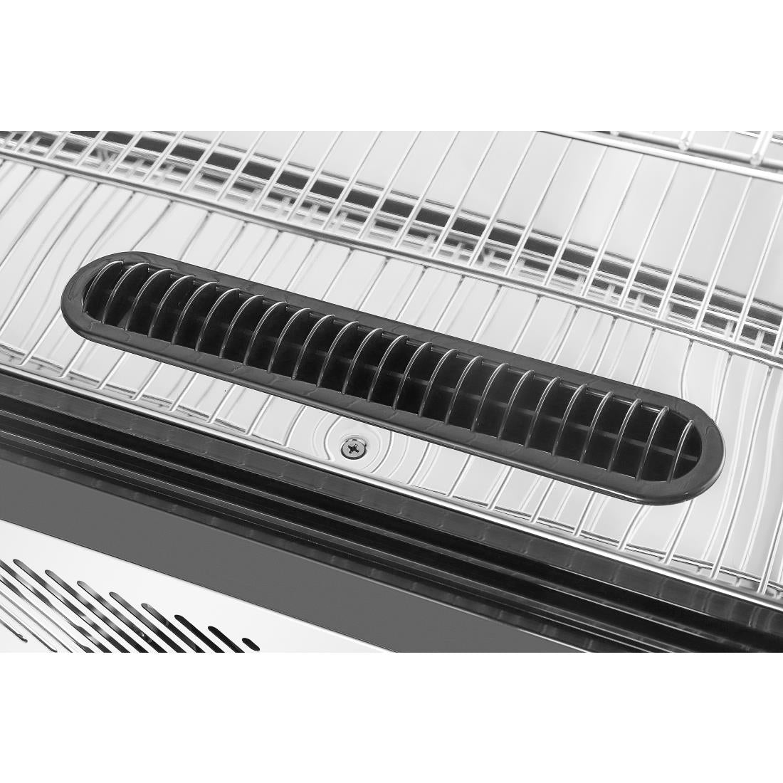 Polar G-Series Counter Display Merchandiser Square Glass - 160Ltr - PG004-A