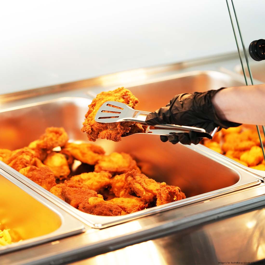 Thermaster Wet and Dry Bain Marie Display 4x1/1 GN Pans PG150FE-XG