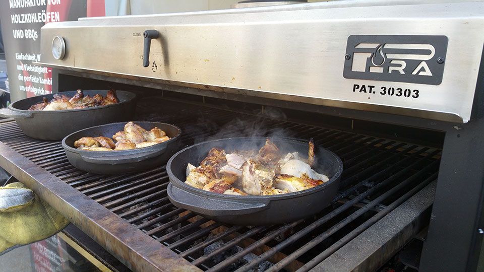 Pira 120 Lux AB Charcoal Oven - 120.102