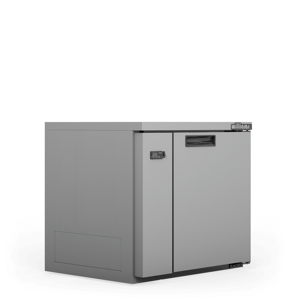 Williams Boronia - One Door Stainless Steel Remote Back Bar Counter Display Refrigerator HB1RSS
