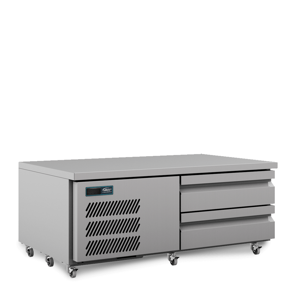 Williams Under Broiler Counter - Two Drawer Self Contained Lowline Refigerator HUBC7