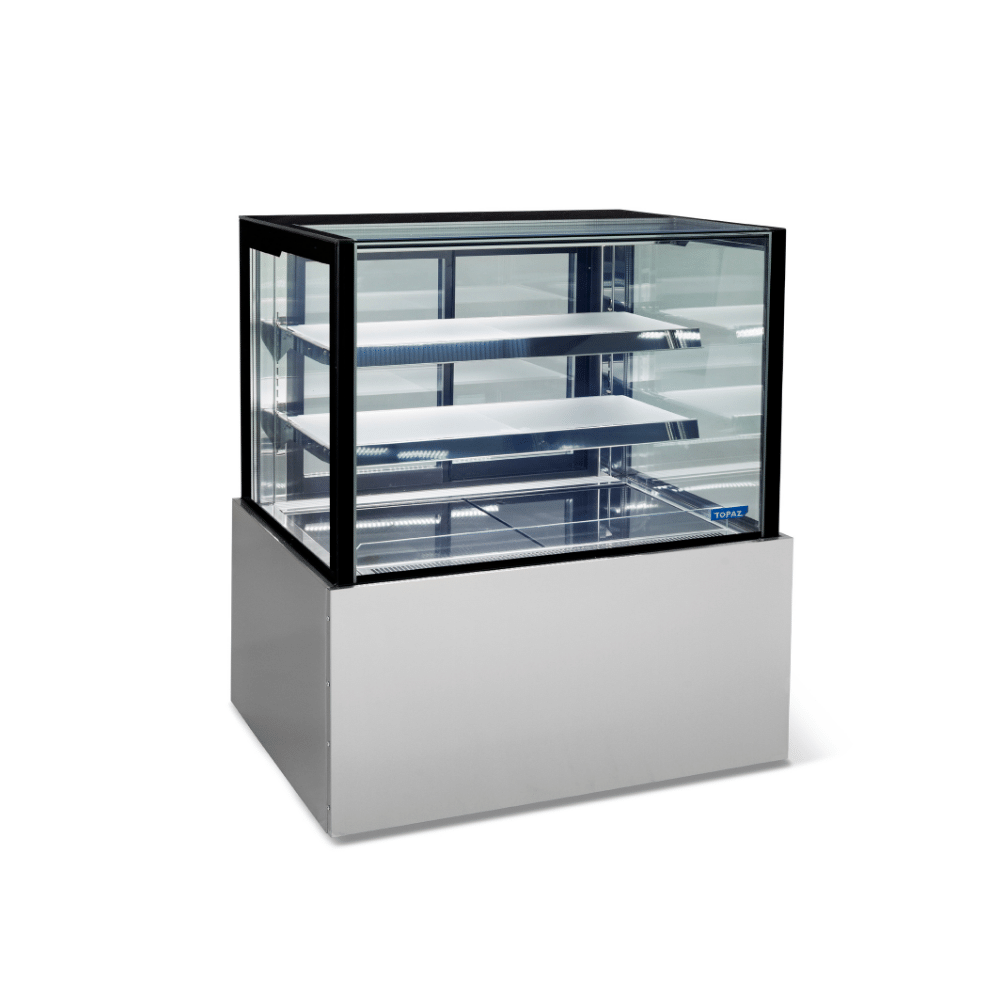 Williams Topaz Cake Display - 1200Mm Two Tier (Plus Base) Free Standing Refrigerated Cake Display HTG12HC