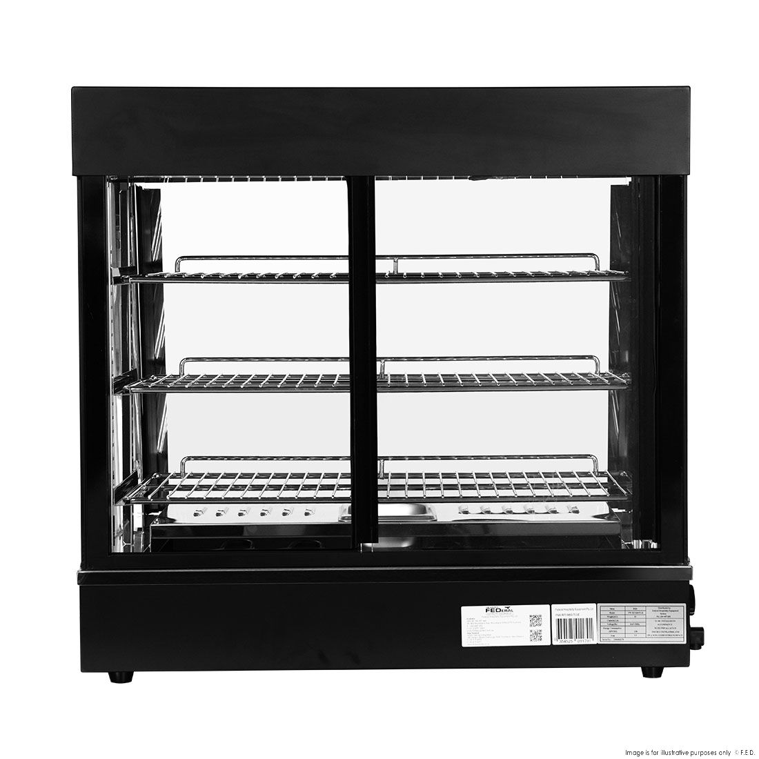 Benchstar Pie Warmer & Hot Food Display PW-RT/660/TGE