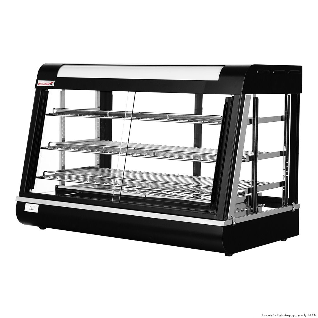 Benchstar F.E.D Pie Warmer & Hot Food Display PW-RT/900/1E
