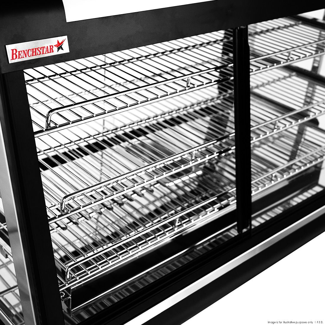 Benchstar F.E.D Pie Warmer & Hot Food Display PW-RT/900/1E