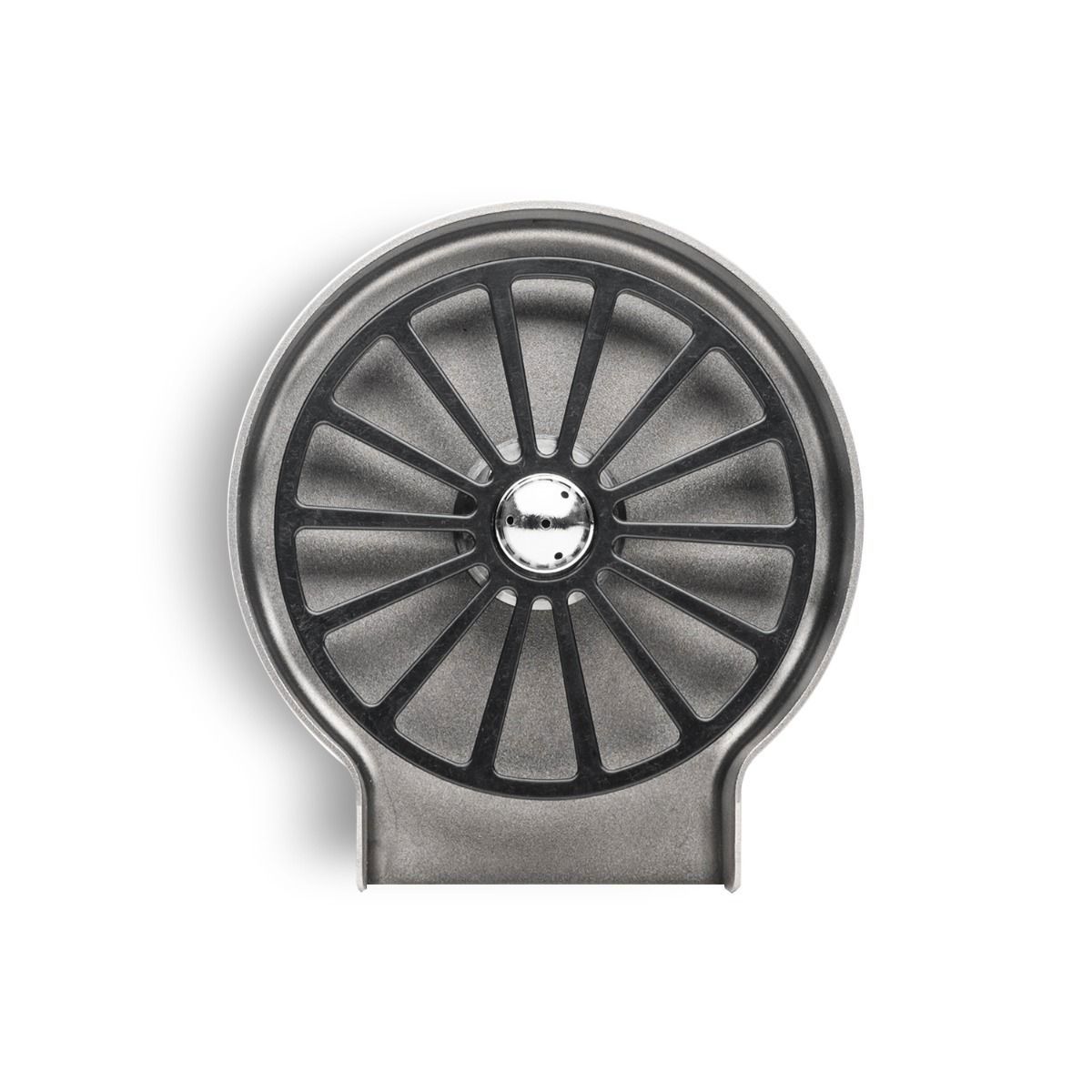 Kitchen Sink Glass Rinser with Round Drain Tray - R-KGR-100