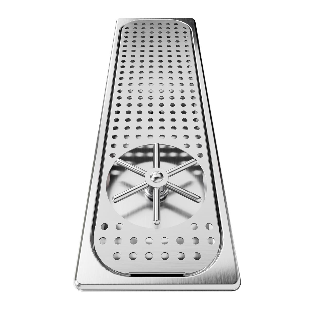 Glass/Milk Jug Rinser with Drain Tray - 600 - R-PR-SJD600