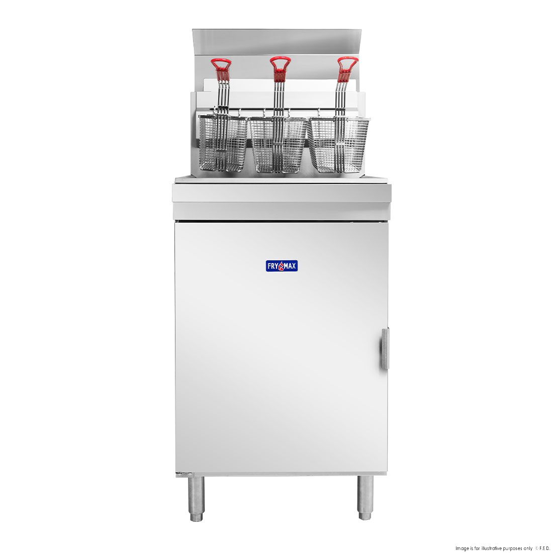 FryMAX Superfast Natural Gas Tube Fryer RC500E