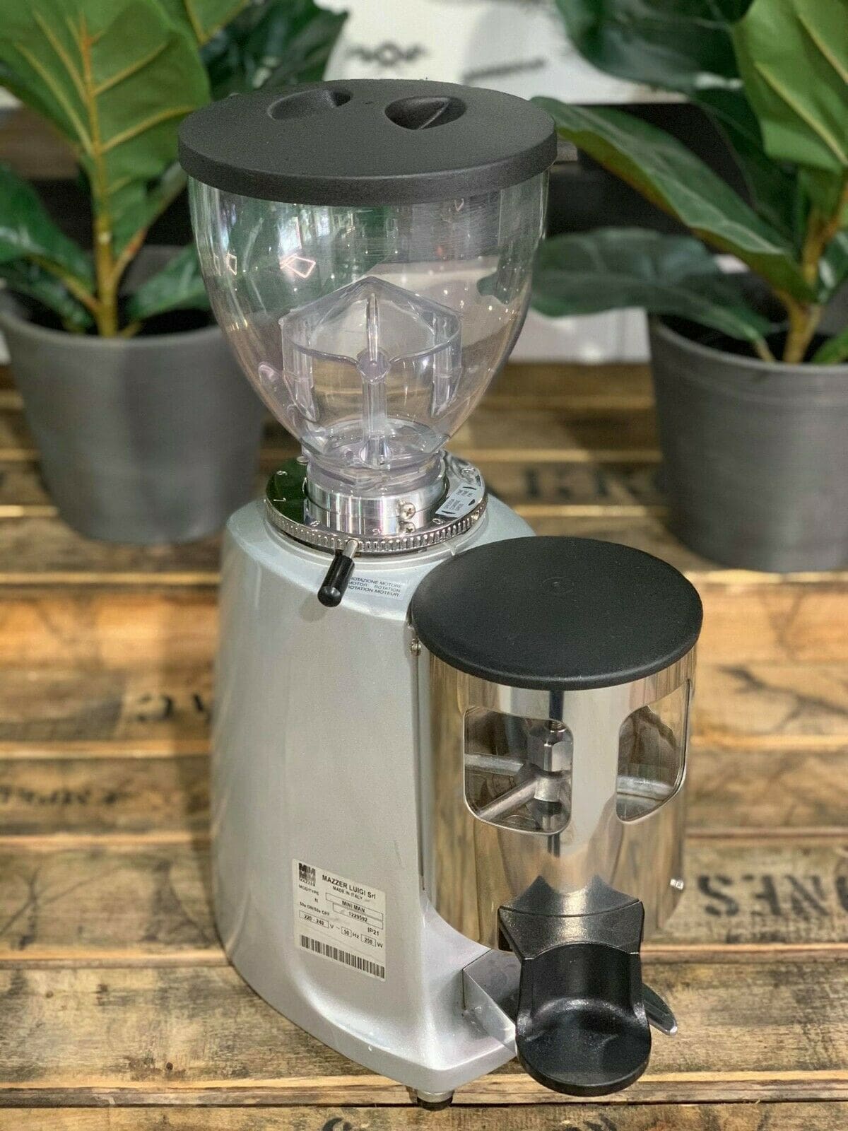 Mazzer Mini Manual - Silver