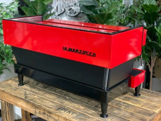 La Marzocco Linea Red - 3 Group Commercial Espresso Machine - Black