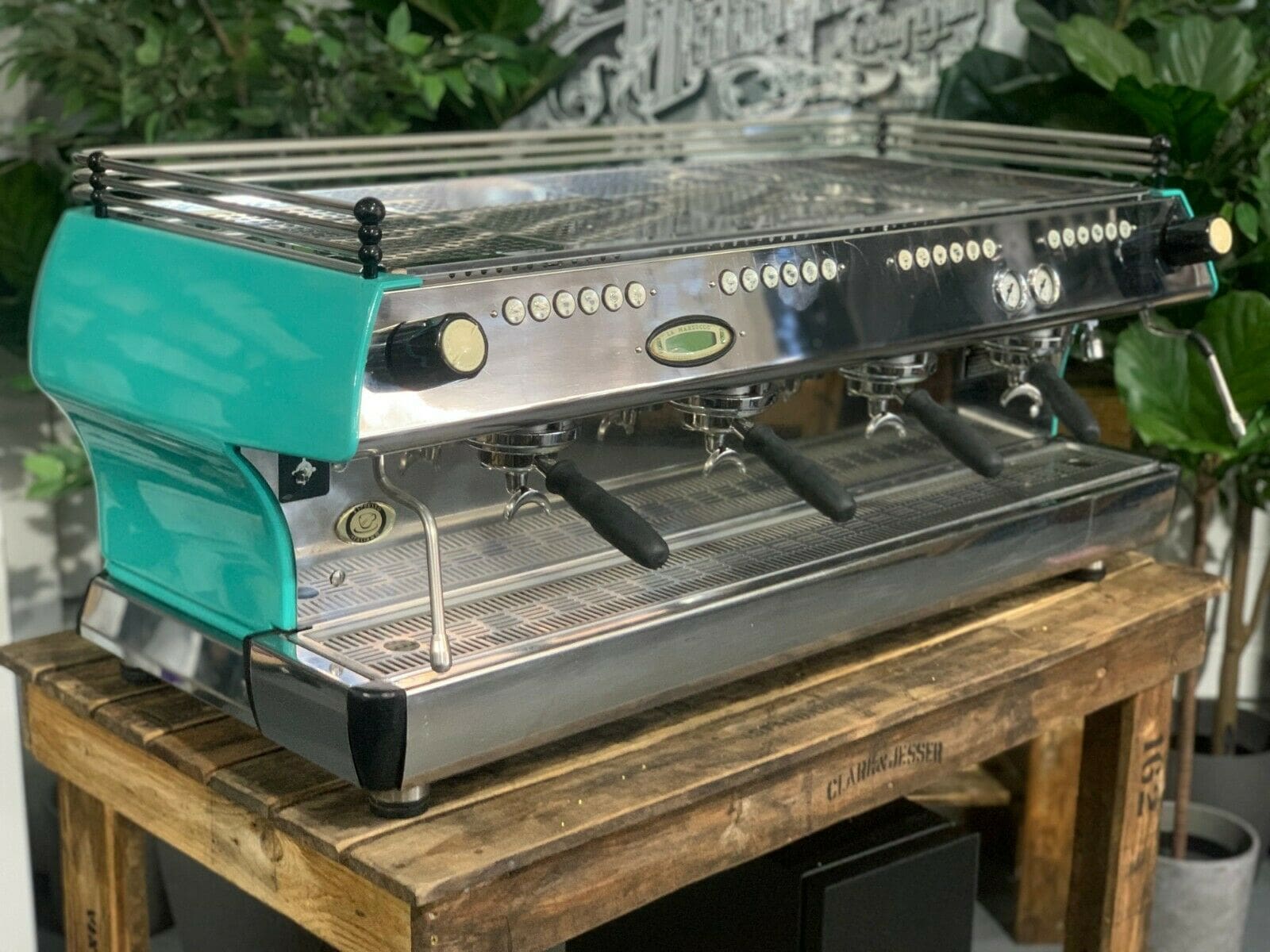 La Marzocco FB80 - 4 Group Commercial Espresso Machine - Aqua