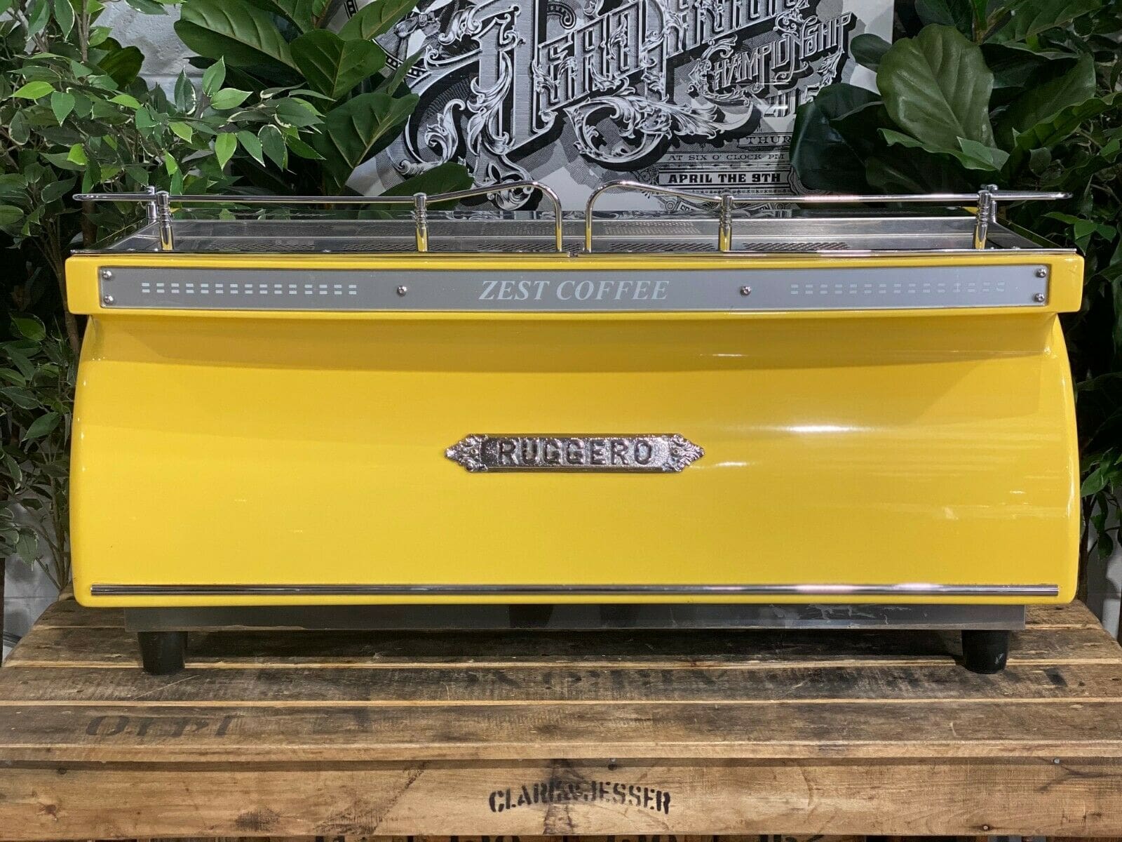 Expobar Ruggero - 3 Group Commercial Espresso Machine - Yellow