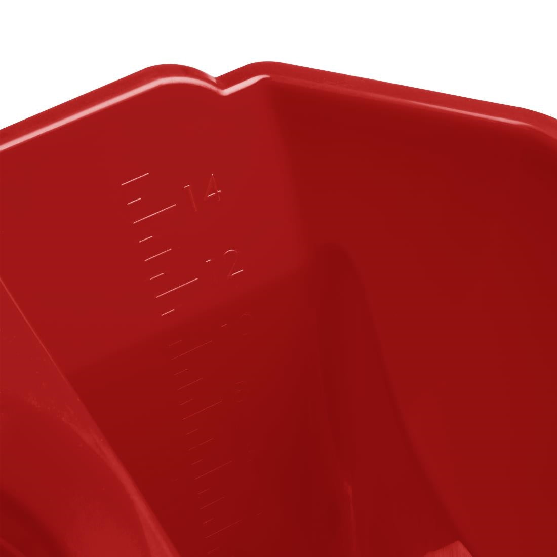 Jantex Mop Bucket Red - S222