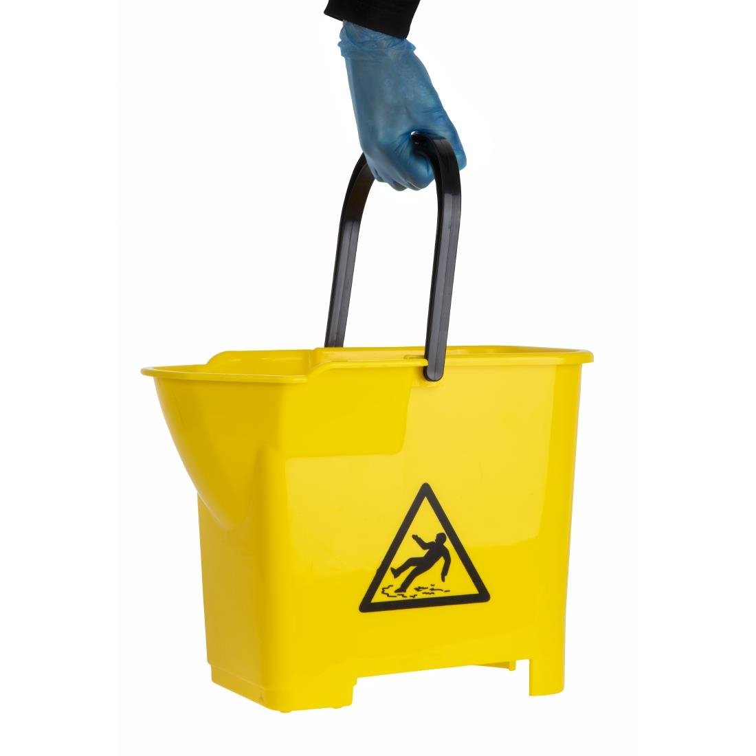 Jantex Mop Bucket Yellow 14Ltr - S223