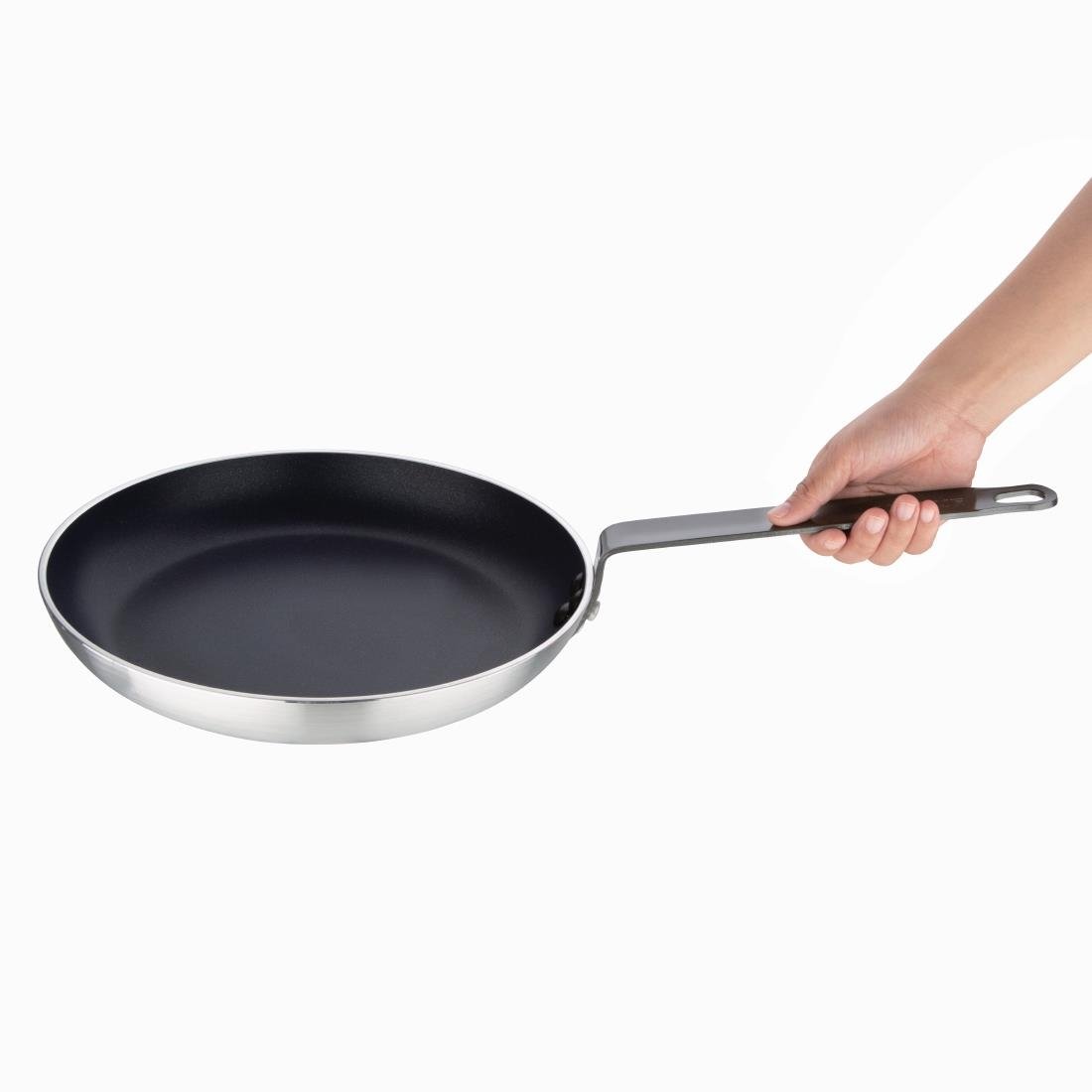 Vogue Aluminium Non-Stick Teflon Frying Pan - 300mm - HT981