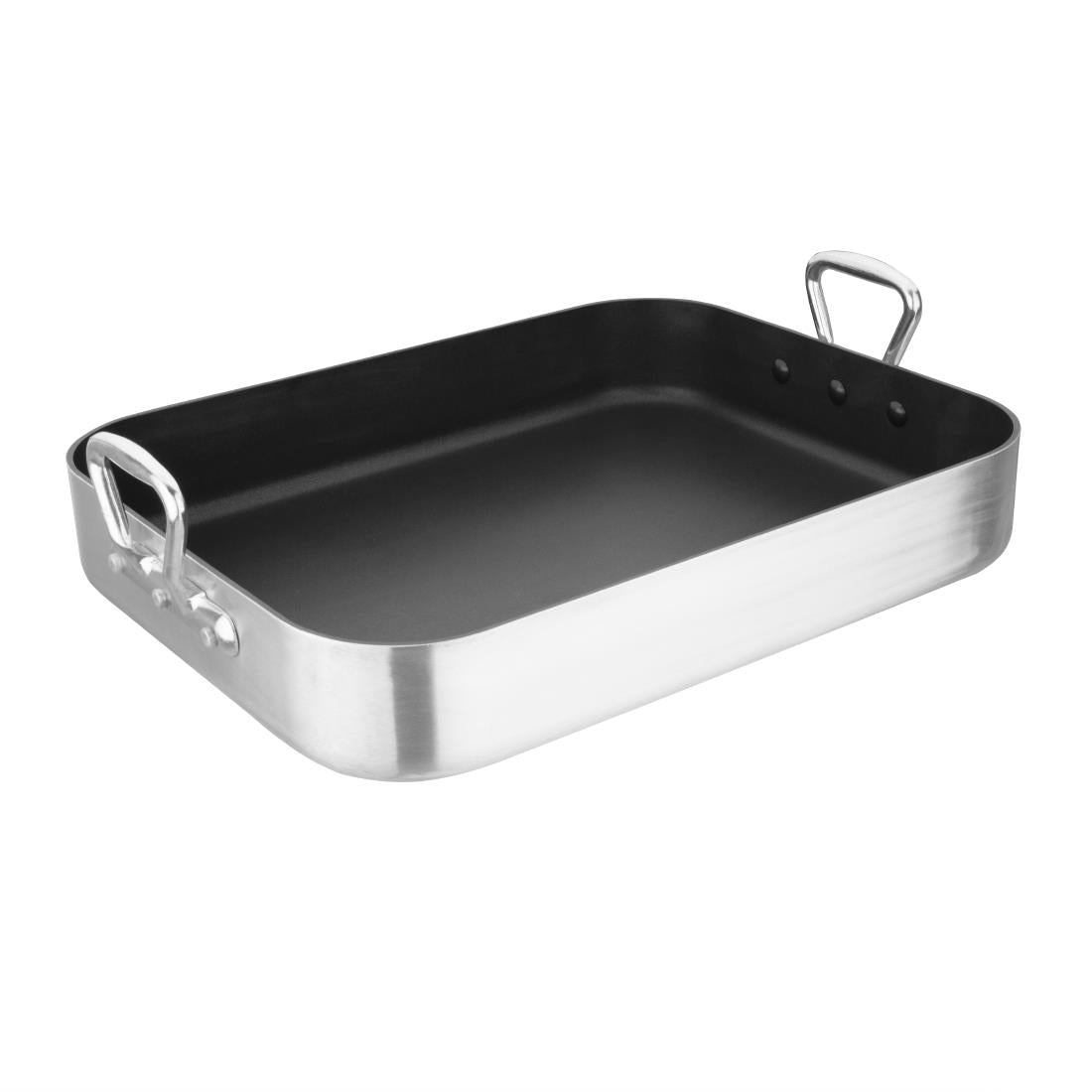 Vogue Aluminium Non-Stick Roasting Pan 450mm - S364