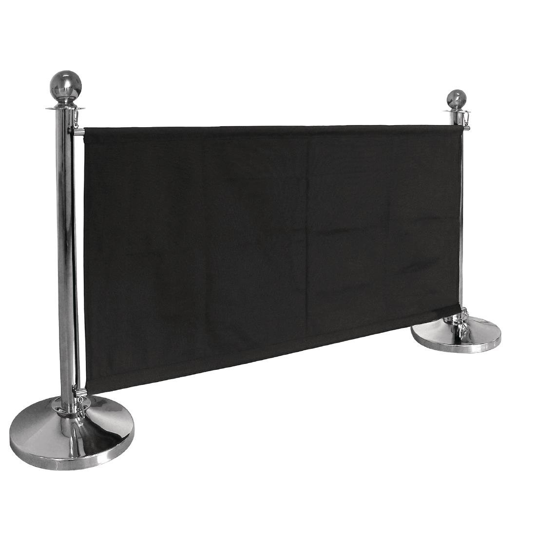 Bolero Stainless Steel Ball Top Barrier Post - S651