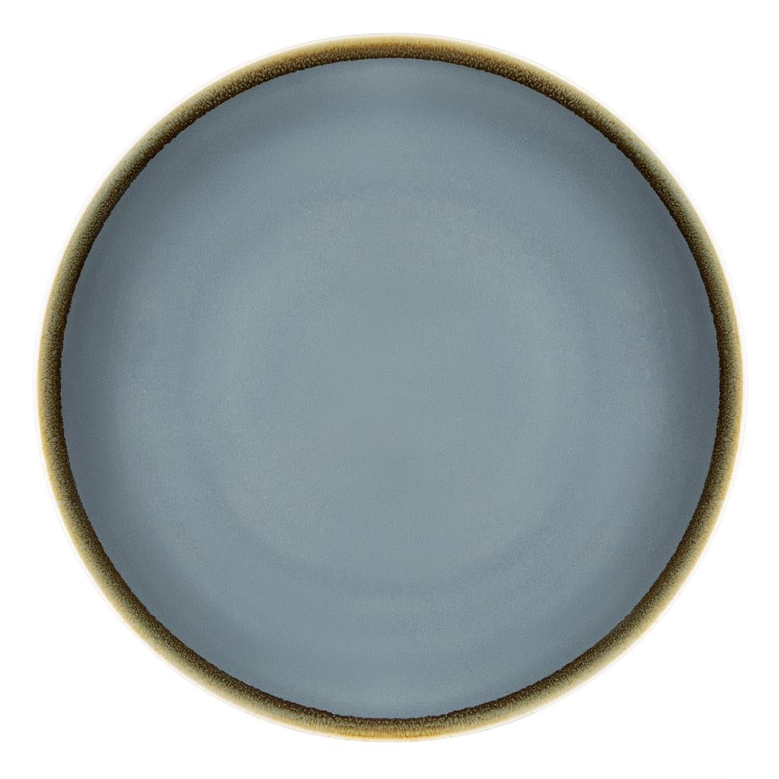 Olympia Kiln Round Coupe Plate Ocean 230mm (6 Pack) - SA282