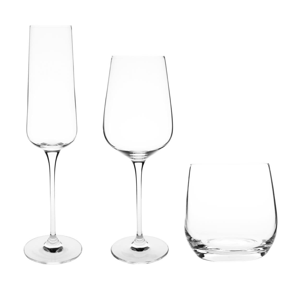 Olympia Claro Serve Like a Pro Crystal Glassware Set - SA643