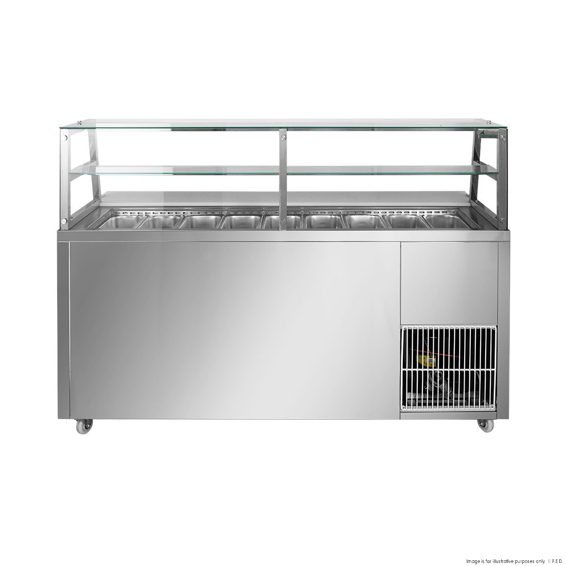 Thermaster Two Large Door Deluxe Sandwich Bar SCB/18