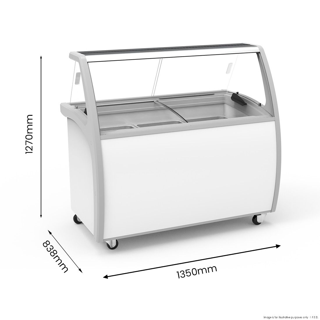 Thermaster 415L Gelato Display SD-415P