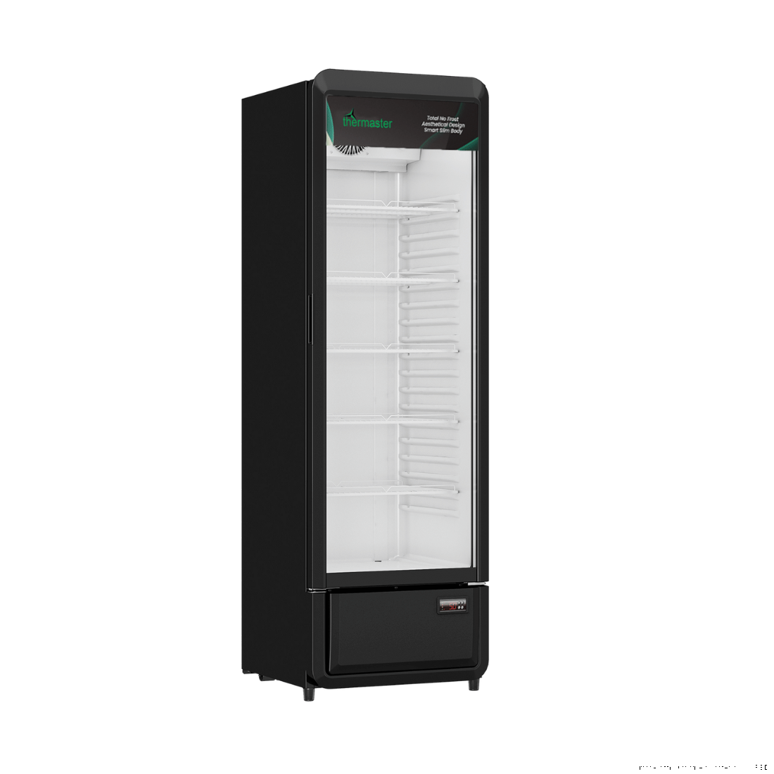 Thermaster Upright Glass Door Beverage Fridge SDC-258B