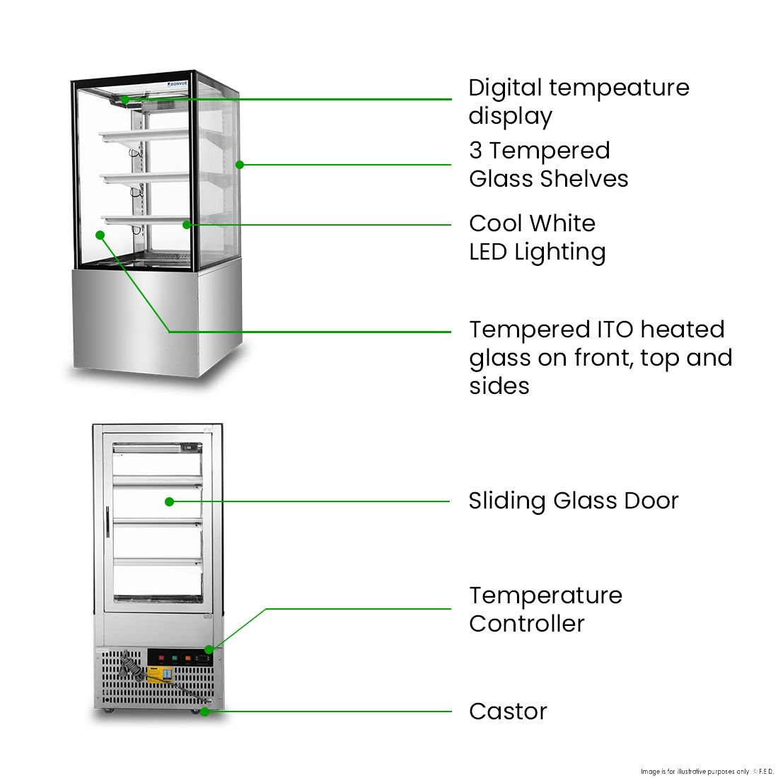 Bonvue Bonvue Cake Display SF820V
